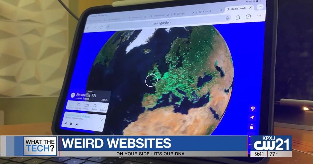 What the Tech: Weird websites