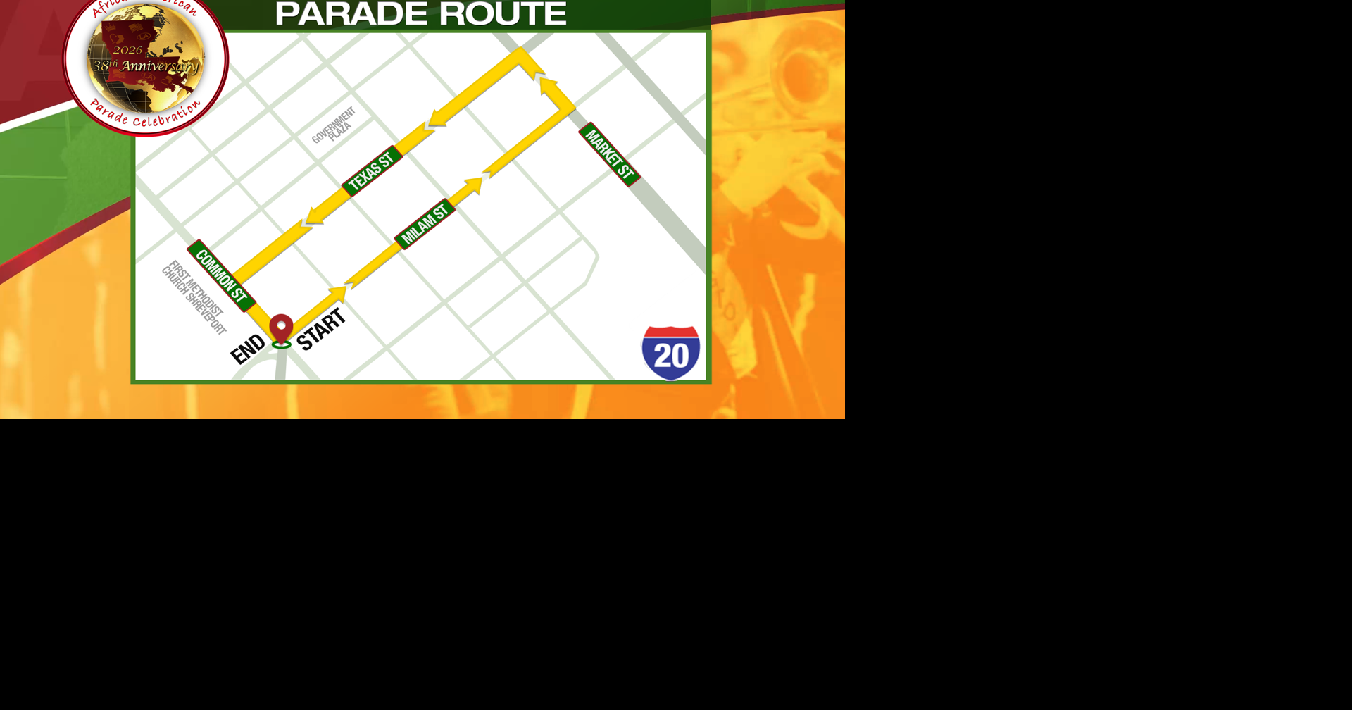 11 a.m. - 38th Annual African American Parade Celebration