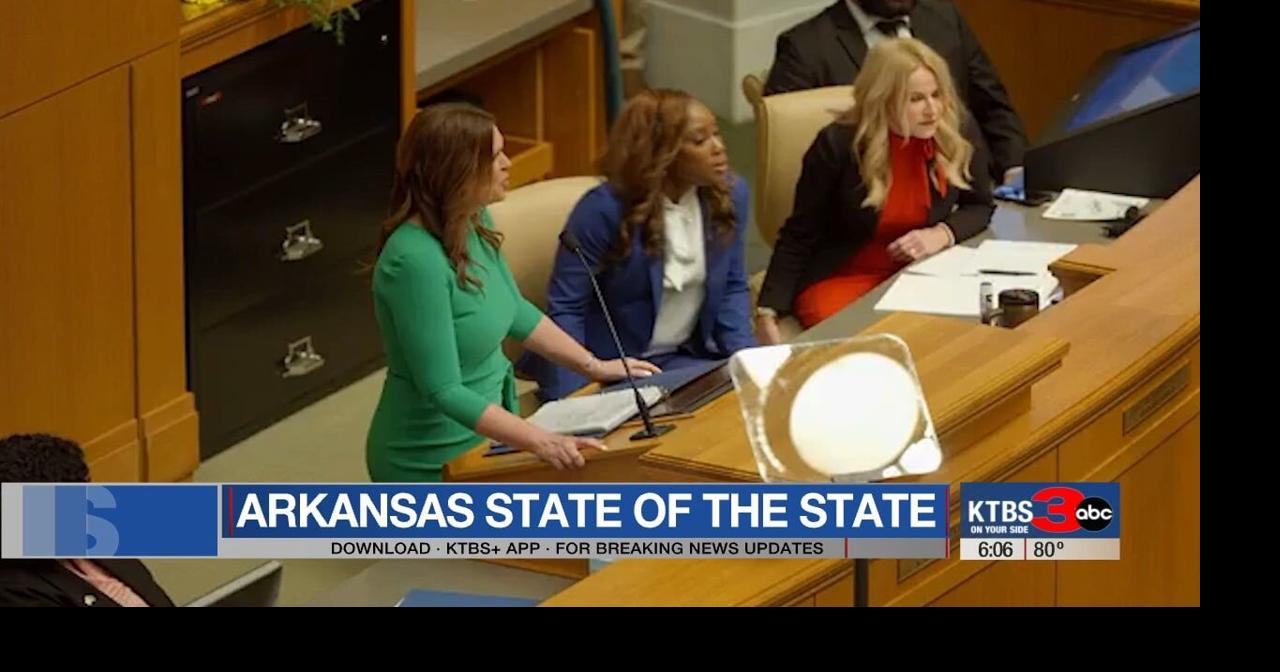 Gov. Sanders delivers State of the State address | News | ktbs.com