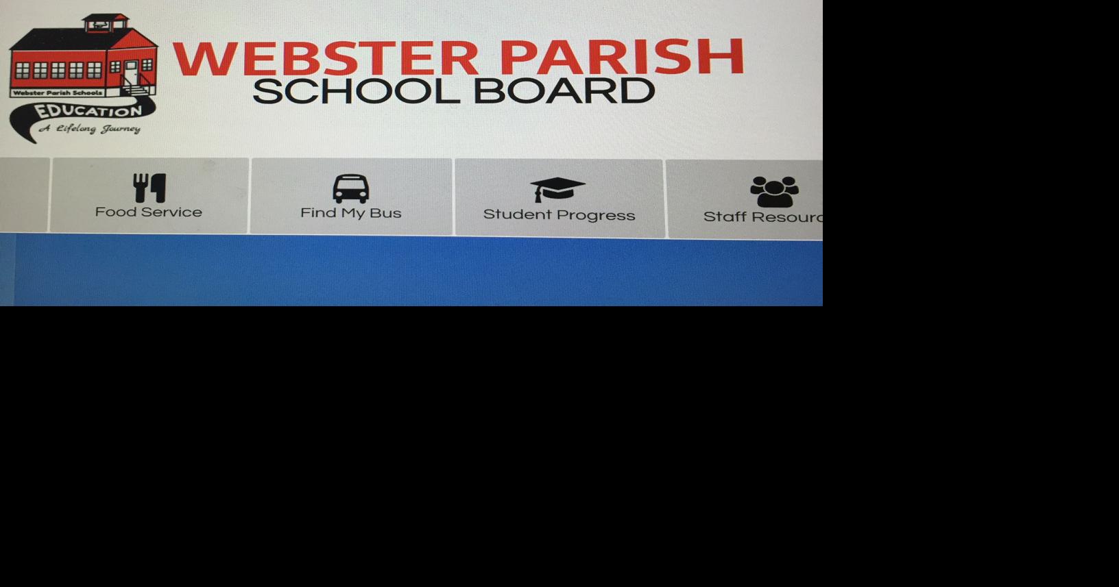 Webster Parish School Board web site