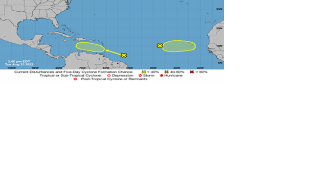 Hurricane forecasters tracking 3 disturbances in Atlantic; 1 is heading for Caribbean - Vimarsana News