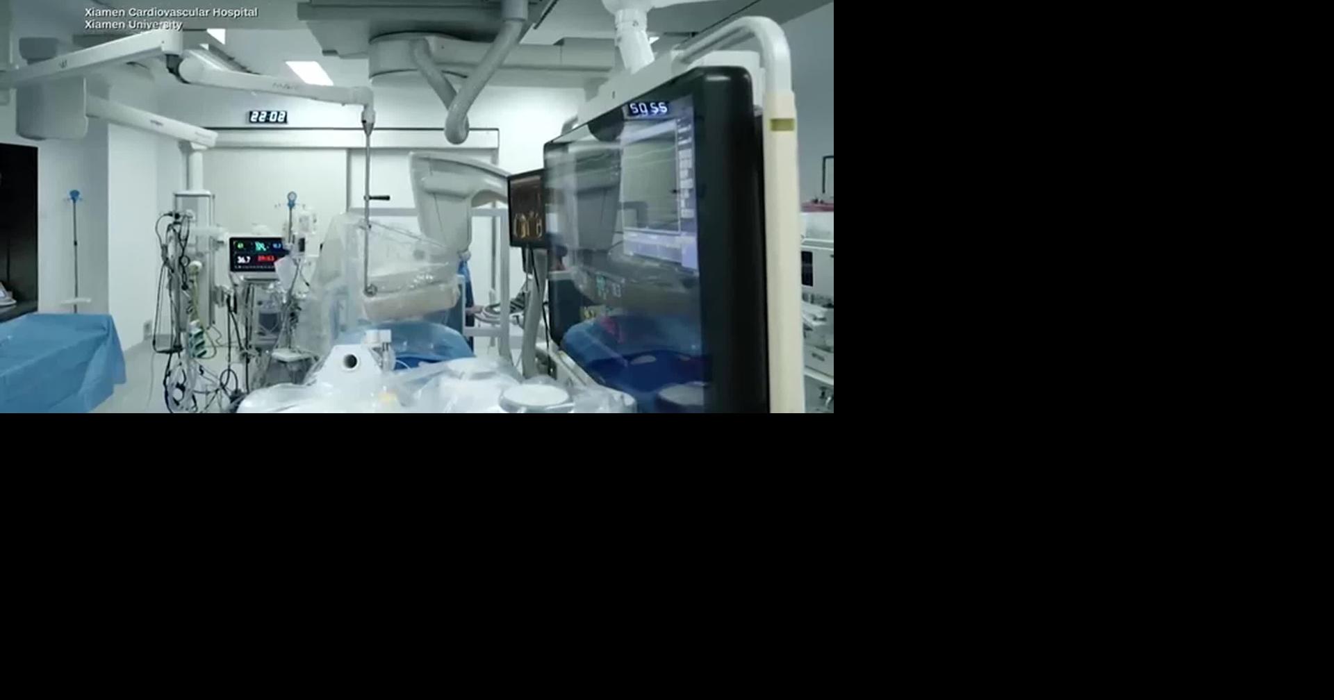 TALAT: ROBOT LINKS FRANCE, CHINA IN HEART SURGERY