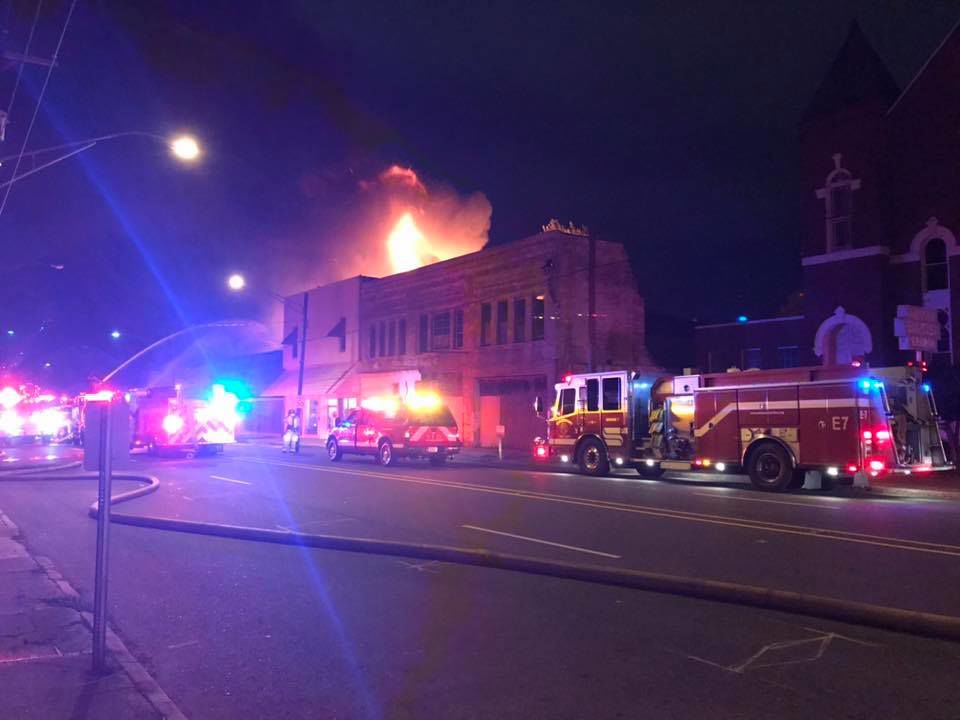 Massive 2 Alarm Fire In Downtown Shreveport | News | Ktbs.com