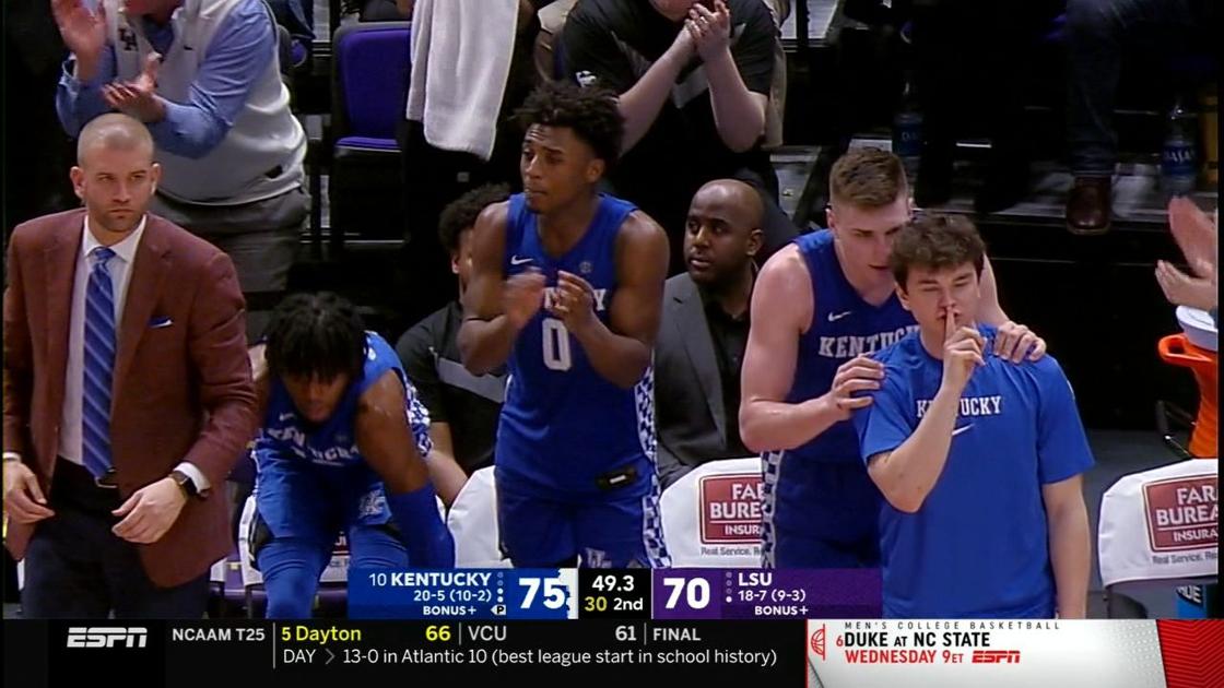 Late Lsu Rally Falls Short Against Kentucky In Case You Missed