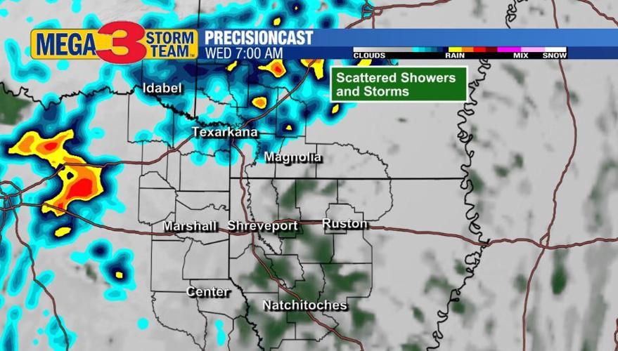 Rain returns late tonight through Wednesday morning | News | ktbs.com