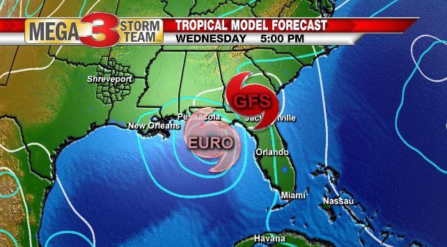 European Vs Gfs Model Forecasts For Dorian Ktbs Com