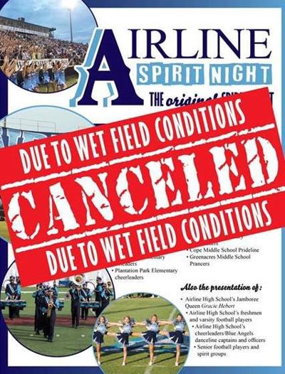 Spirit Night At Airline Canceled Stormteam 3 Weather Ktbs Com