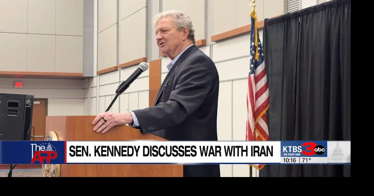 Sen. John Kennedy discusses inflation, Iran war and possible 2028 ...