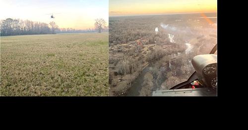 Lake Bistineau lake bed fire under control but still being watched - Vimarsana News