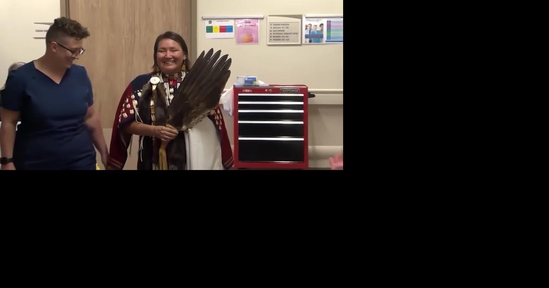 RAW: MT: A STROKE SURVIVOR DANCES OUT OF HOSPITAL