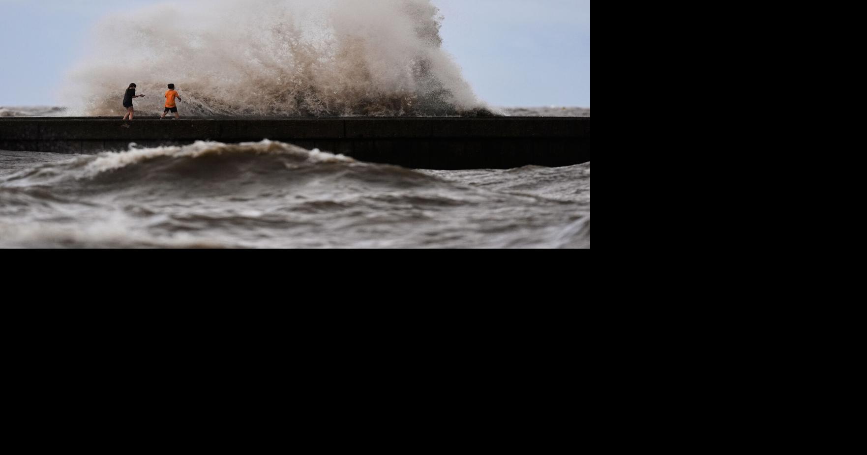 Tropical Storm Bertha weakens after bringing strong winds and heavy surf to Louisiana and Texas