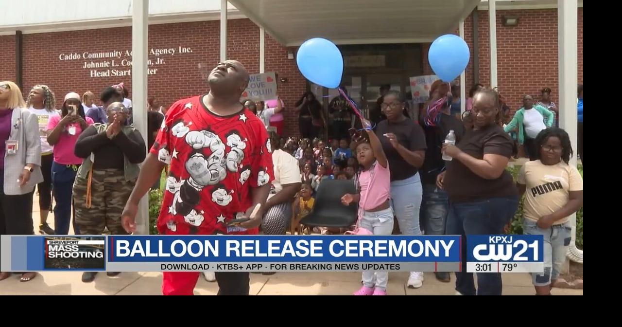 Balloon release held at Johnnie L. Cochran Head Start for mass shooting ...