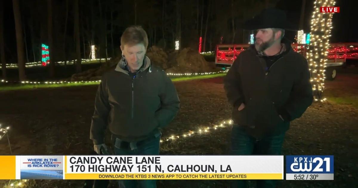 Candy Calhoun Where in the ArkLaTex is Rick Rowe? Candy Cane Lane in Calhoun, La ...