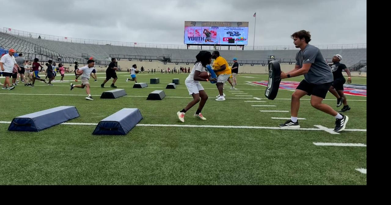 Radiance Technologies Independence Bowl hosts annual youth football clinic