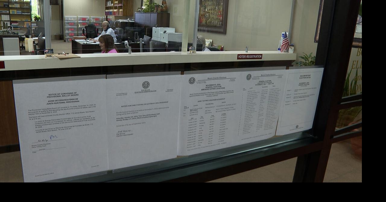 Deadline to register to vote in Texas is Monday | Texarkana | ktbs.com
