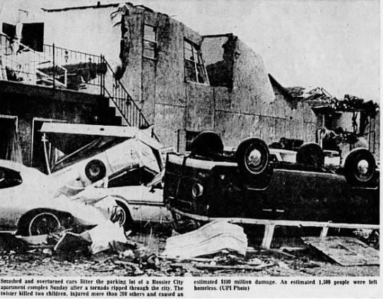 40th Anniversary Of The Bossier City Tornado Arklatex In Depth