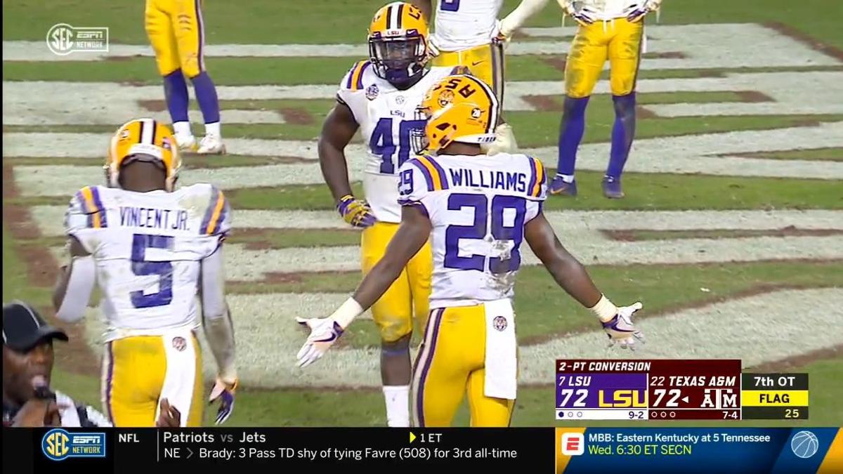 Lsu Stunned After Loss To Texas A M In 7th Ot Sports Ktbs Com