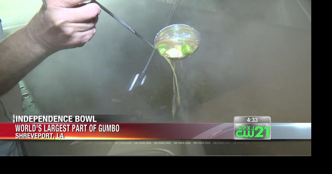 Chef John Folse makes the world’s largest pot of gumbo Shreveport