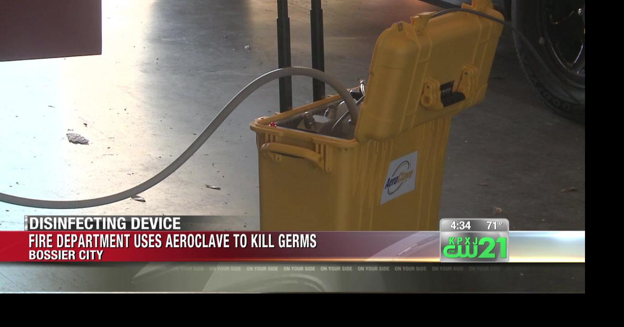 Sanitizing tool helps to keep Bossier City Fire Departments and ...