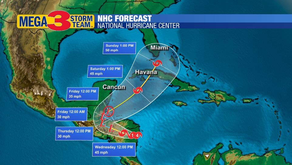 Major Hurricane Eta makes landfall in Nicaragua | Hurricane Tracker ...