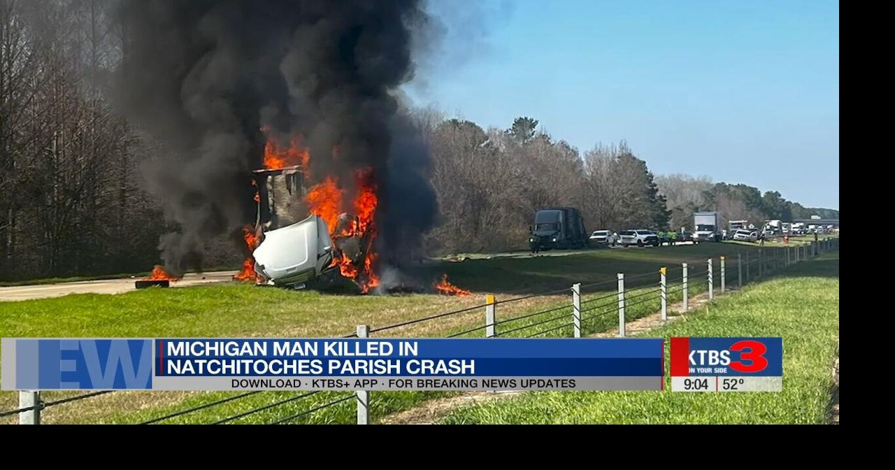 Michigan man killed in Natchitoches Parish crash