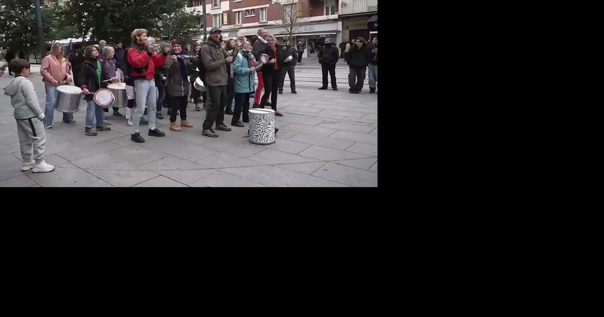 RAW: (VO) FIRST NFL GAME IN FRANCE PLAYS OUT AMID UNREST (4AMET ...