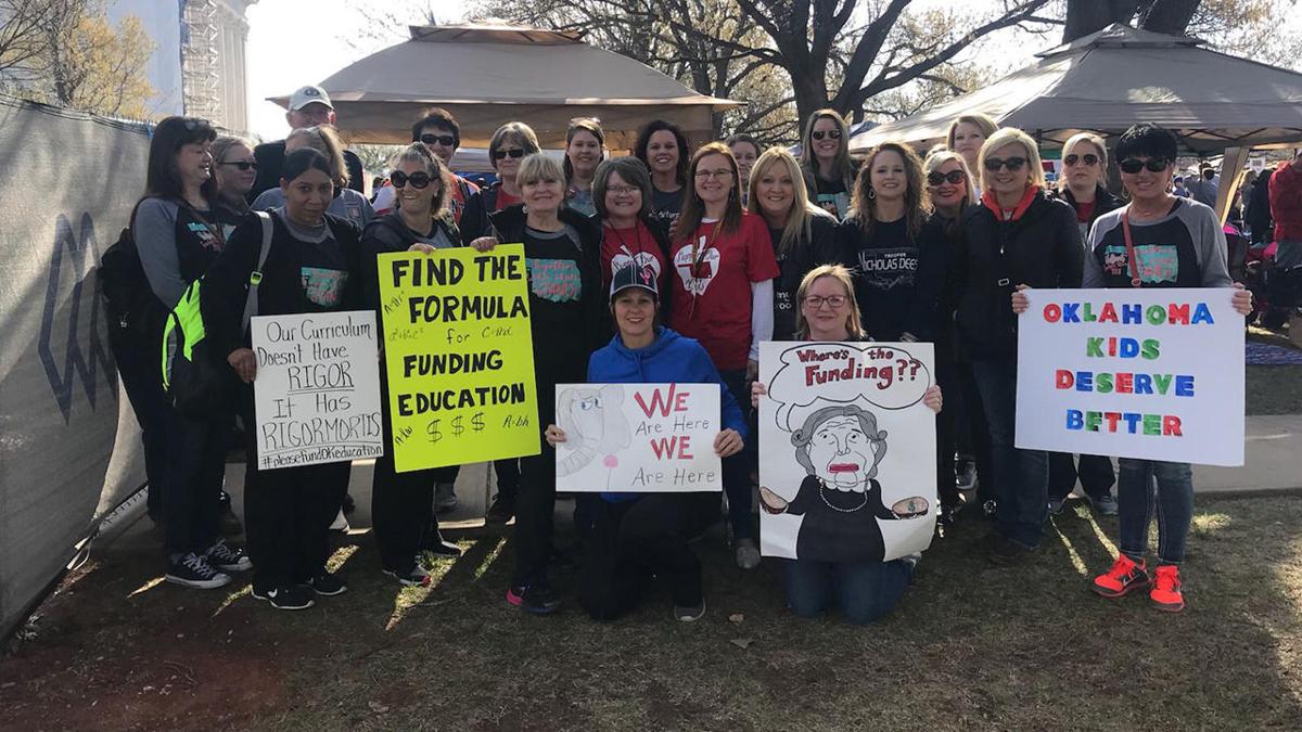 Valliant Schools participate in teacher walkout News
