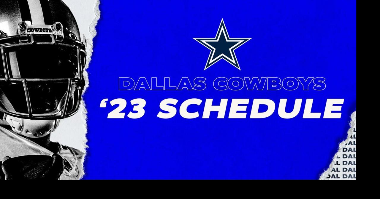 NFL confirms schedule release date; Dallas Cowboys' 2023 slate to be  revealed Thursday