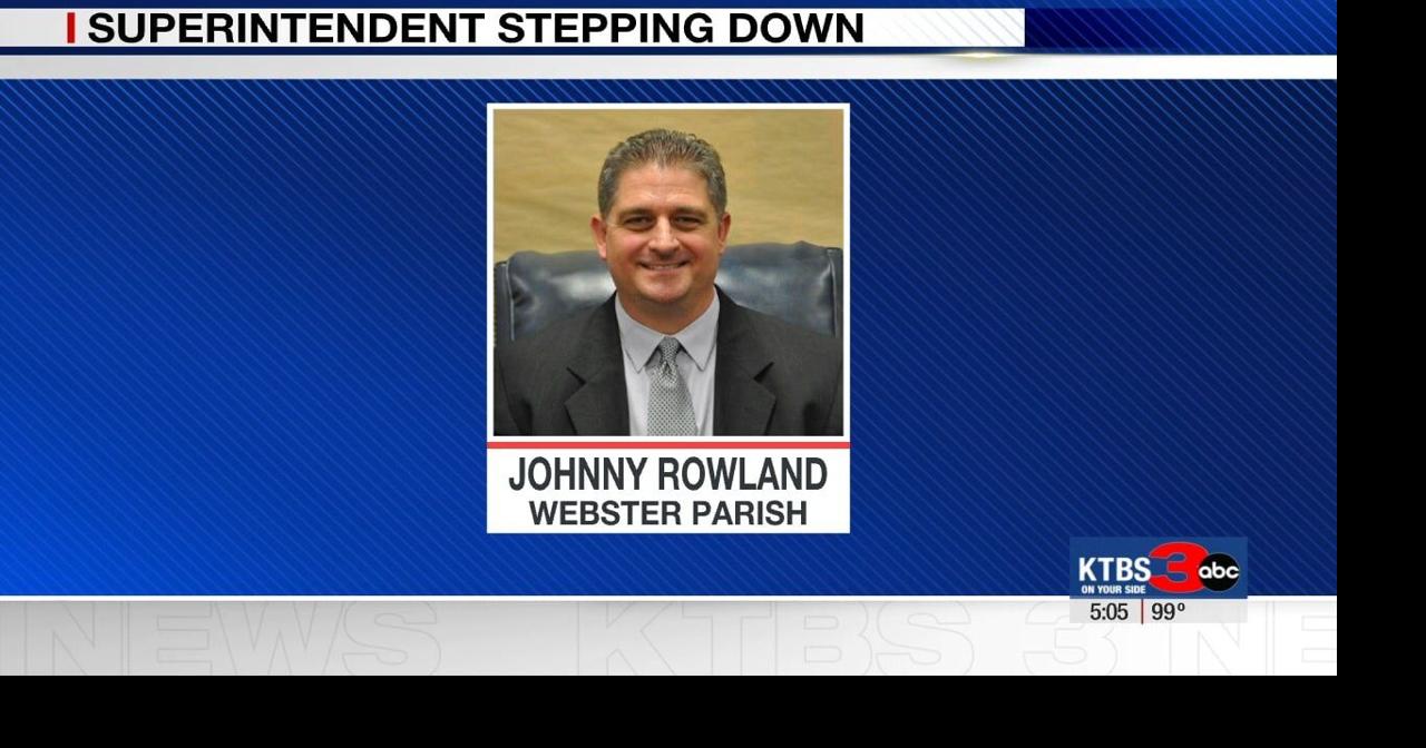 Rowland retires as superintendent of Webster Parish Schools