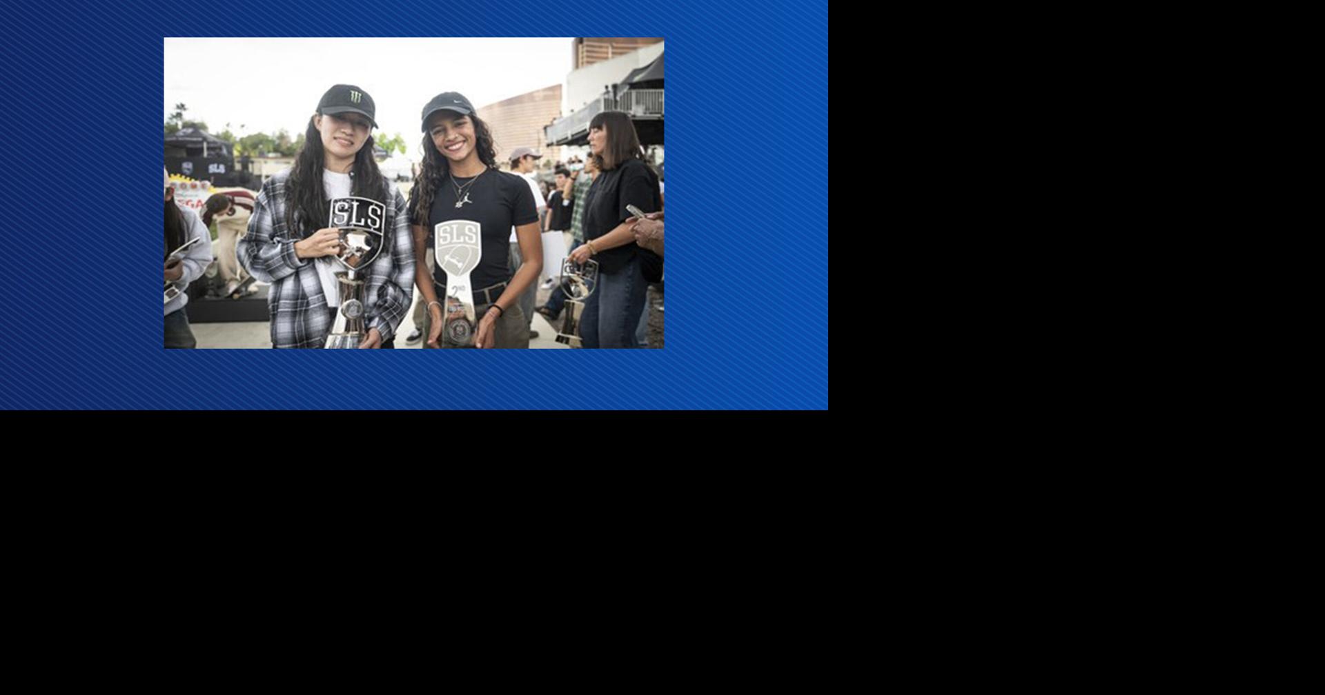 Monster Energy's Liz Akama takes first place in Women's Street Skateboarding