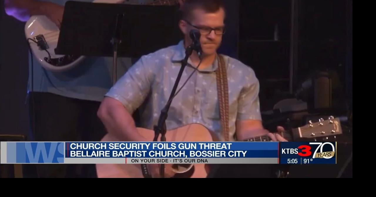 Armed man arrested during Bossier City church service