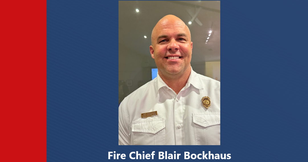 Blair Bockhaus to lead Bossier City Fire Department News