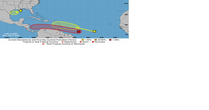 Hurricane forecasters tracking 3 disturbances, 1 in Gulf of Mexico - Vimarsana News