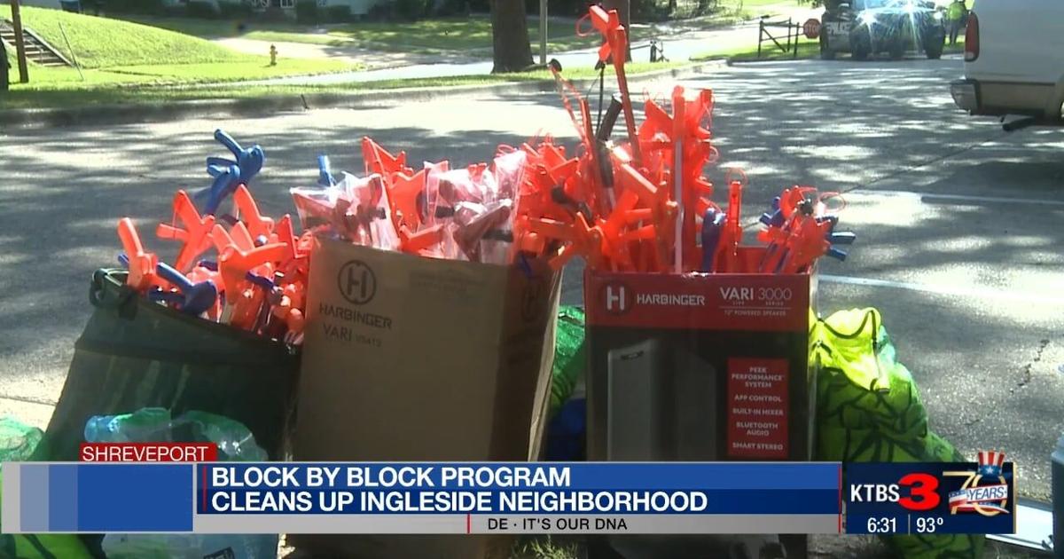 Block By Block Program Cleans Up Ingleside Neighborhood News Ktbs Block by block program cleans up ingleside neighborhood news ktbs
