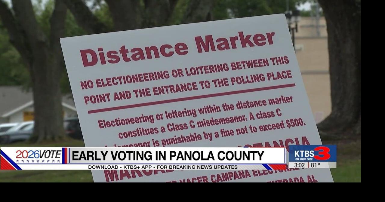 Early voting underway for Texas primary runoff election | Texarkana ...