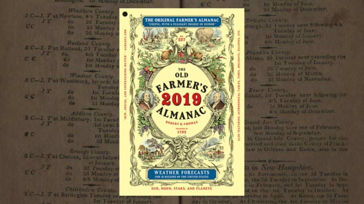 Old Farmer S Almanac Once As Essential As Horse And Plow News