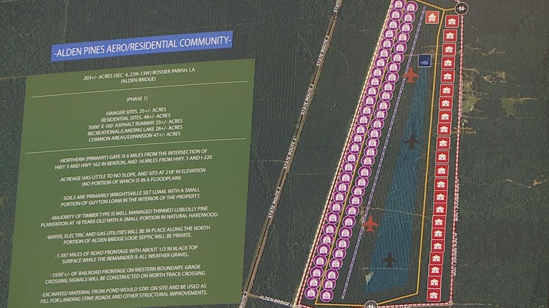 Developers Plan Neighborhood With Adjoining Air Strip In Bossier Parish Arklatex In Depth Ktbs Com