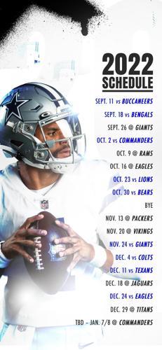 2022 Schedule: Cowboys to open vs Buccaneers for 2nd-straight year