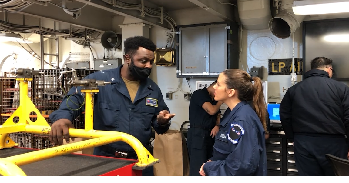 KTBS reporter participates in Navy's 'Sailor for a Day' program ...