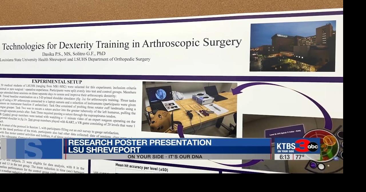 Lsus Medical students showcase summer research projects at annual ...