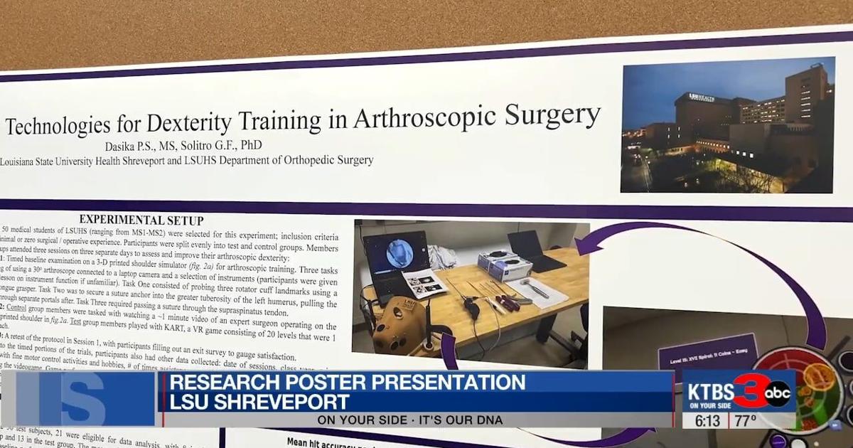 Ktbs.com Lsus Medical students showcase summer research projects at annual ...