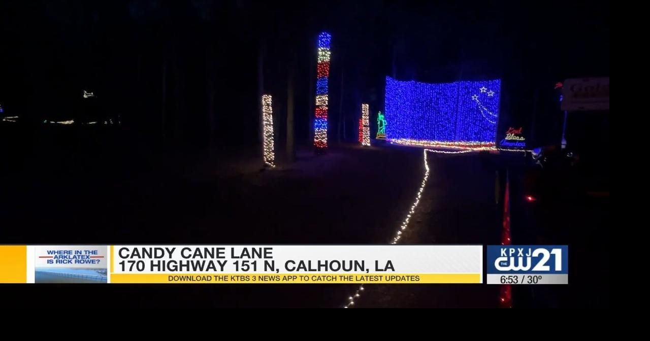 Where in the ArkLaTex is Rick Rowe? Candy Cane Lane in Calhoun, La. 3