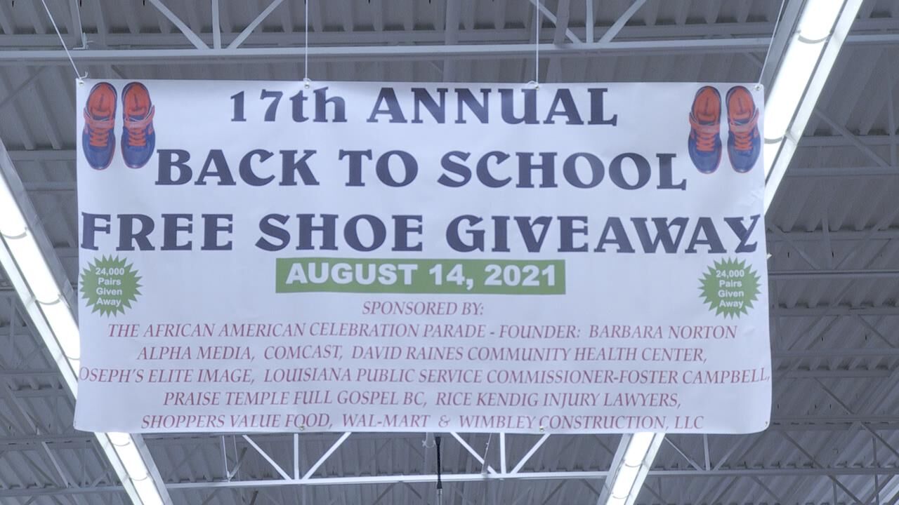 Free hotsell shoes giveaway