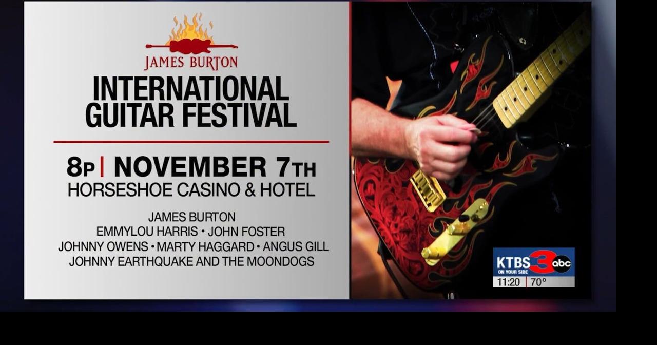 Fundraising concert for James Burton Foundation coming to Bossier City