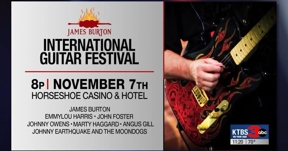 Fundraising concert for James Burton Foundation coming to Bossier City