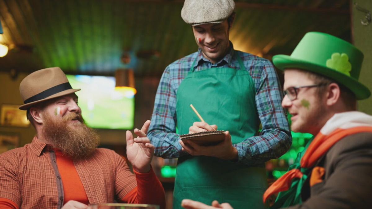 why italians wear orange on st patricks day