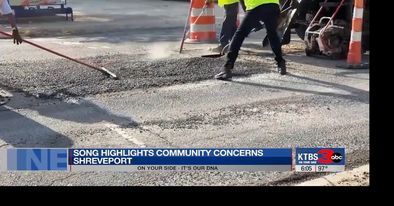 Shreveport man records second song to highlight high grass, buckling roads