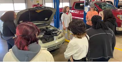 Students teaching students: BPSTIL trains young women to fix cars, cook - Vimarsana News
