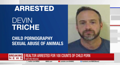 Baton Rouge Realtor arrested on 100 counts of child porn, two ...