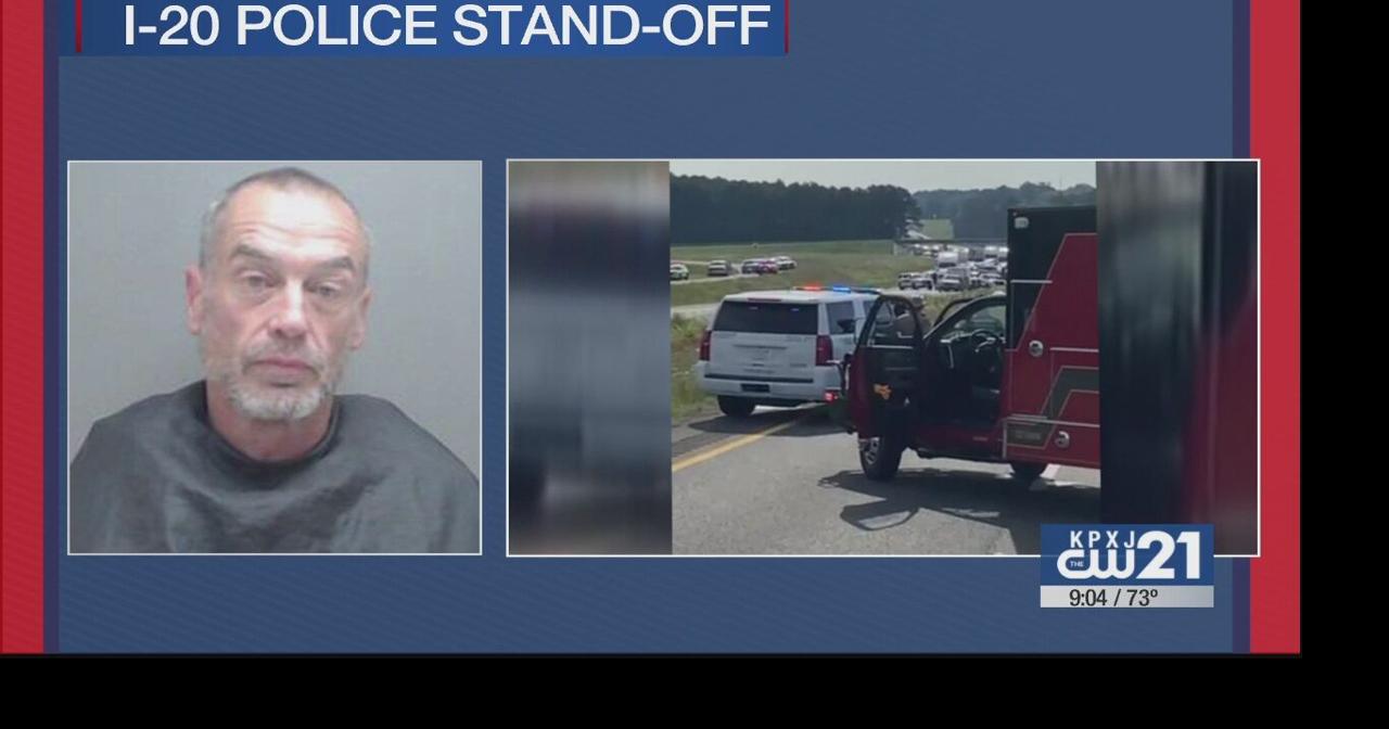 Shreveport man arrested after hours-long standoff on I-20 | News | ktbs.com